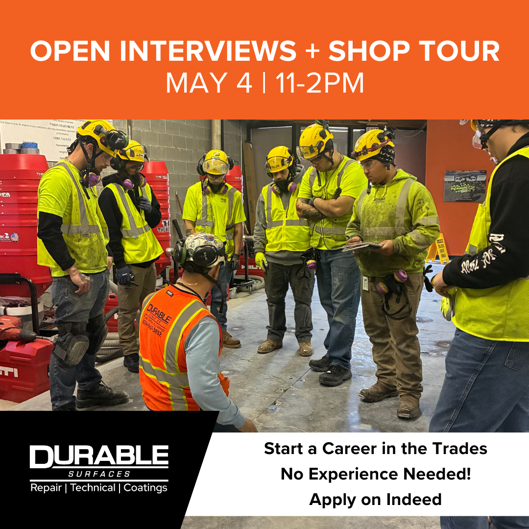 Open Interview Shop Tour Event